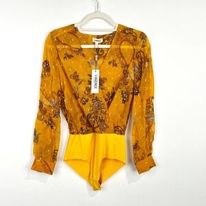 NWT L’AGENCE Arrowwood bodysuit Size XS